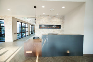 Lobby Cascadia of Nampa, Idaho a healthcare resort plaza and nursing home lobby